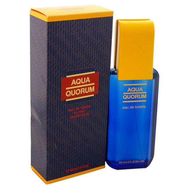 Antonio Puig Aqua Quorum by Antonio Puig for Men - 3.4 oz EDT Spray Image 1