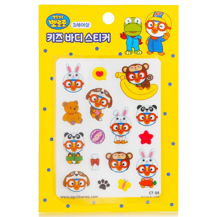 April Korea Pororo Body Sticker - CT01 1pc Image 8