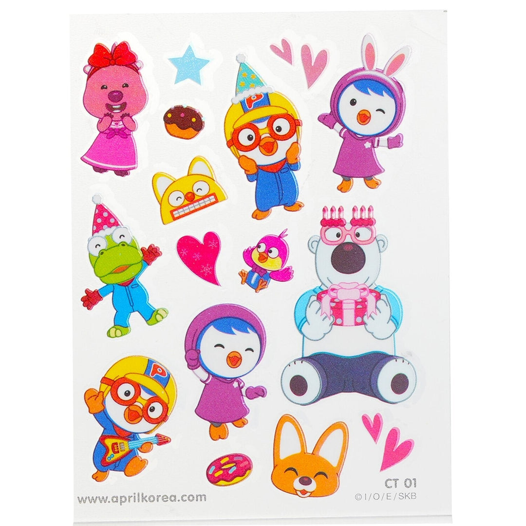 April Korea Pororo Body Sticker - CT01 1pc Image 10