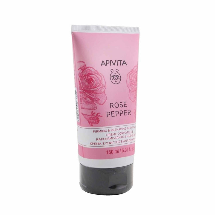 Apivita Rose Pepper Firming and Reshaping Body Cream 150ml/5.31oz Image 3