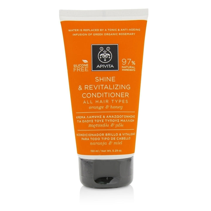 Apivita Shine and Revitalizing Conditioner with Orange and Honey 150ml/5.07oz Image 1