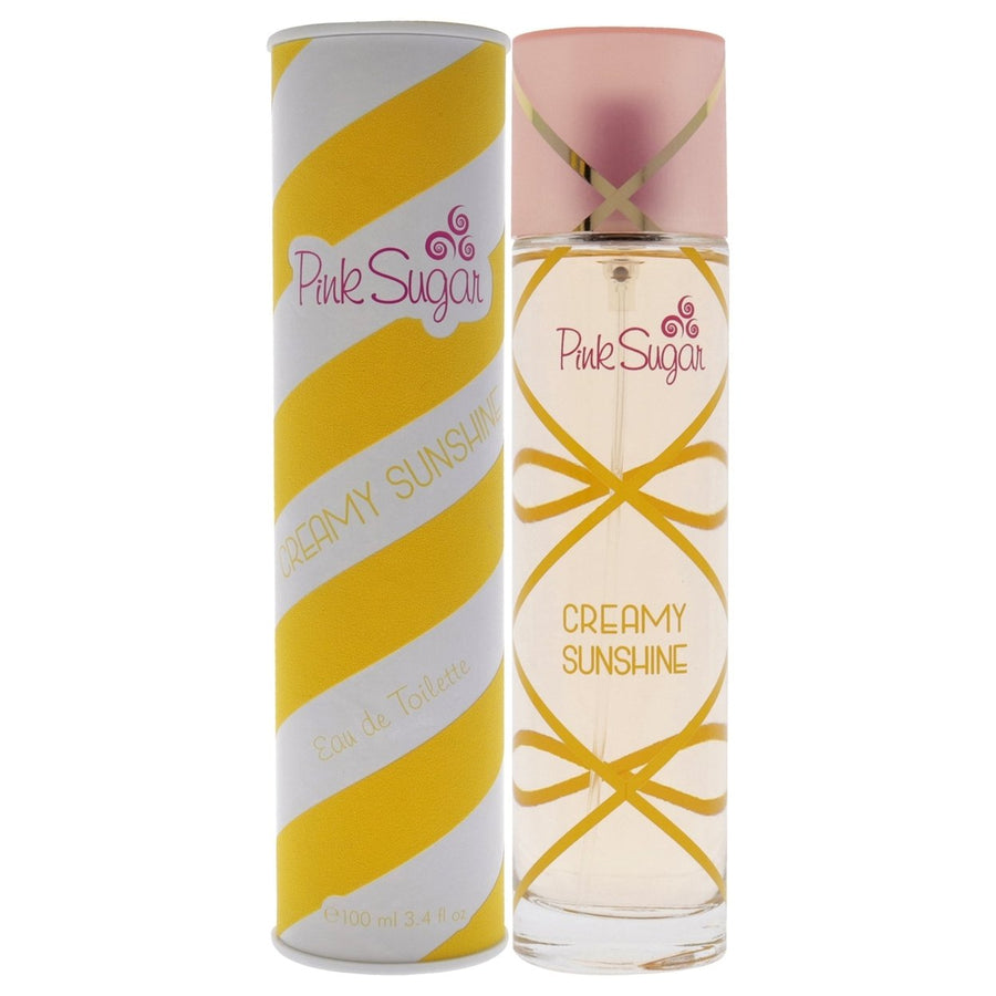 Aquolina Pink Sugar Creamy Sunshine by Aquolina for Women - 3.4 oz EDT Spray Image 1