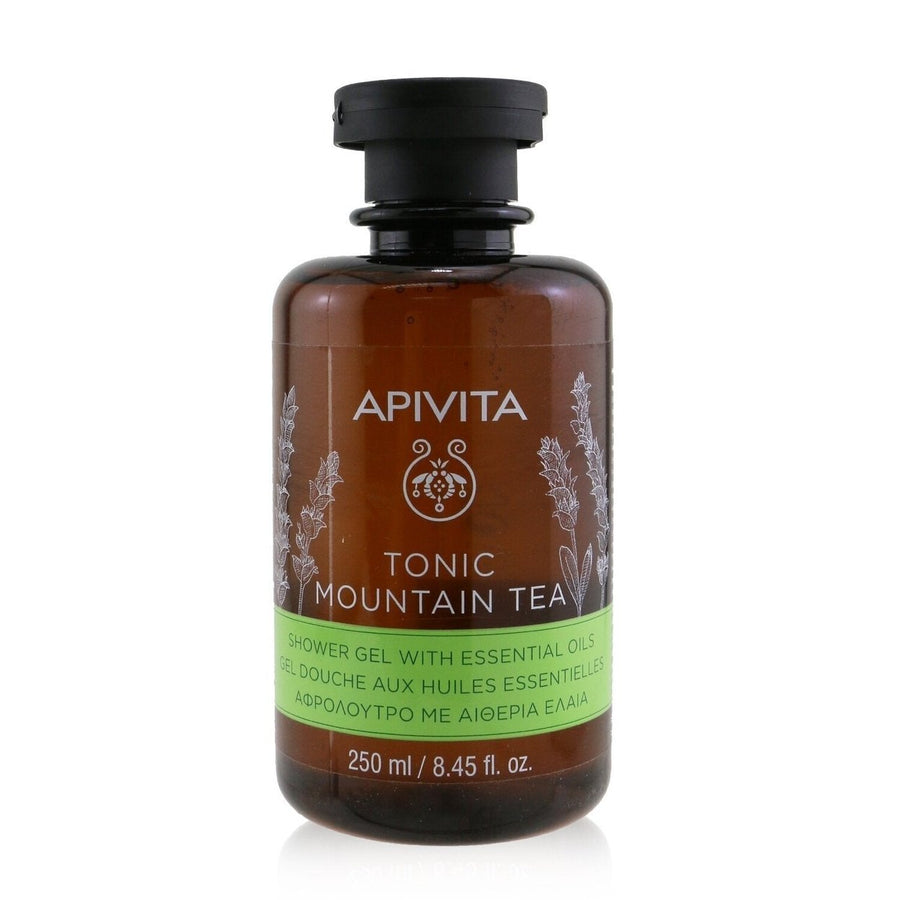 Apivita Tonic Mountain Tea Shower Gel With Essential Oils 250ml/8.45oz Image 1