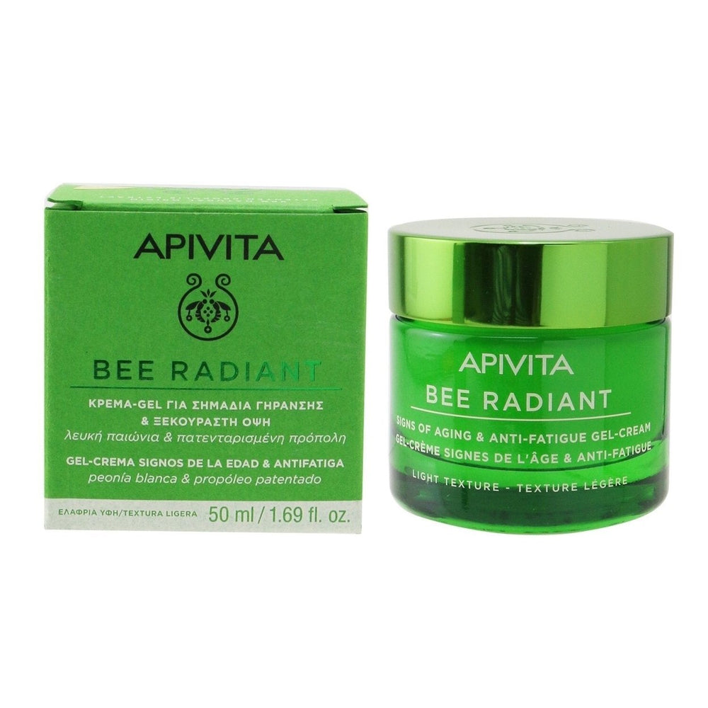 Apivita Bee Radiant Signs Of Aging and Anti-Fatigue Gel-Cream - Light Texture 50ml/1.69oz Image 2