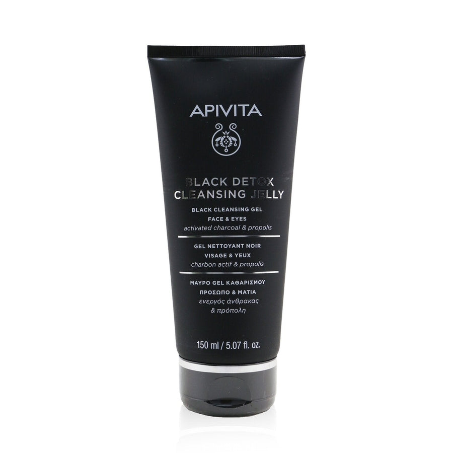 Apivita Black Detox Cleansing Jelly For Face and Eyes 150ml/5.07oz Image 1