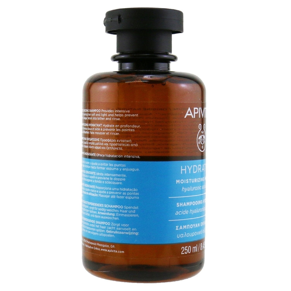 Apivita Moisturizing Shampoo with Hyaluronic Acid and Aloe (For All Hair Types) 250ml/8.45oz Image 2