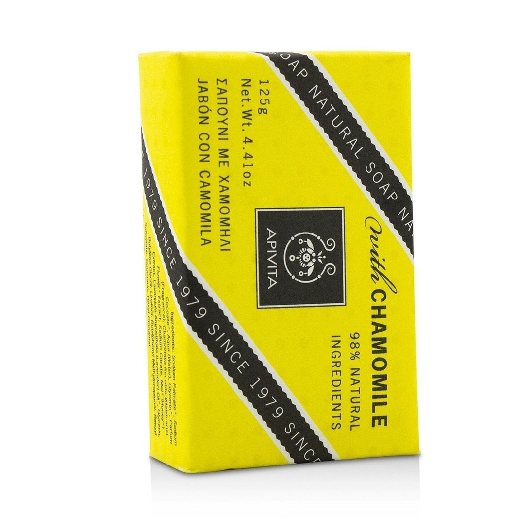 Apivita Natural Soap With Chamomile 125g/4.41oz Image 2