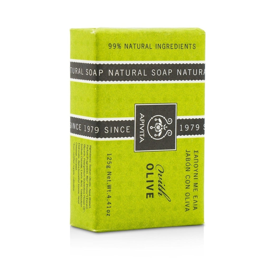 Apivita Natural Soap With Olive 125g/4.41oz Image 2