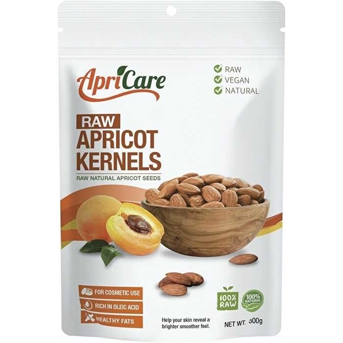 Apricare Apricot Kernels Raw 500g Image 1