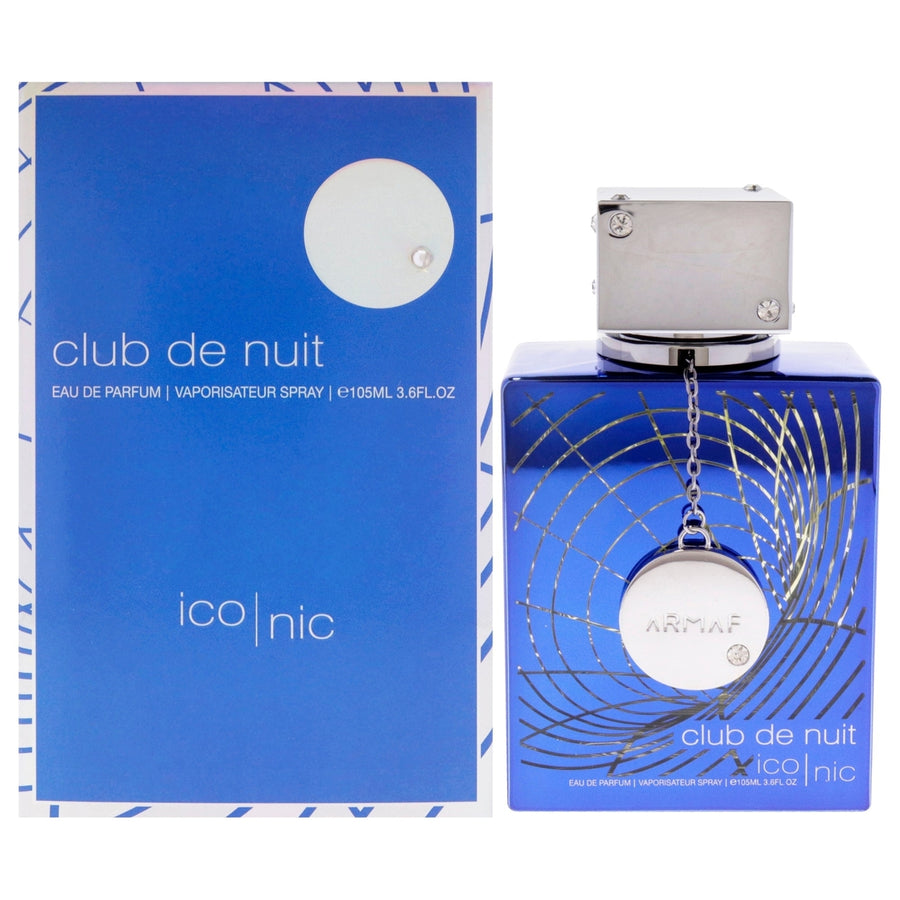 Armaf Club De Nuit Iconic Blue by Armaf for Men - 3.6 oz EDP Spray Image 1