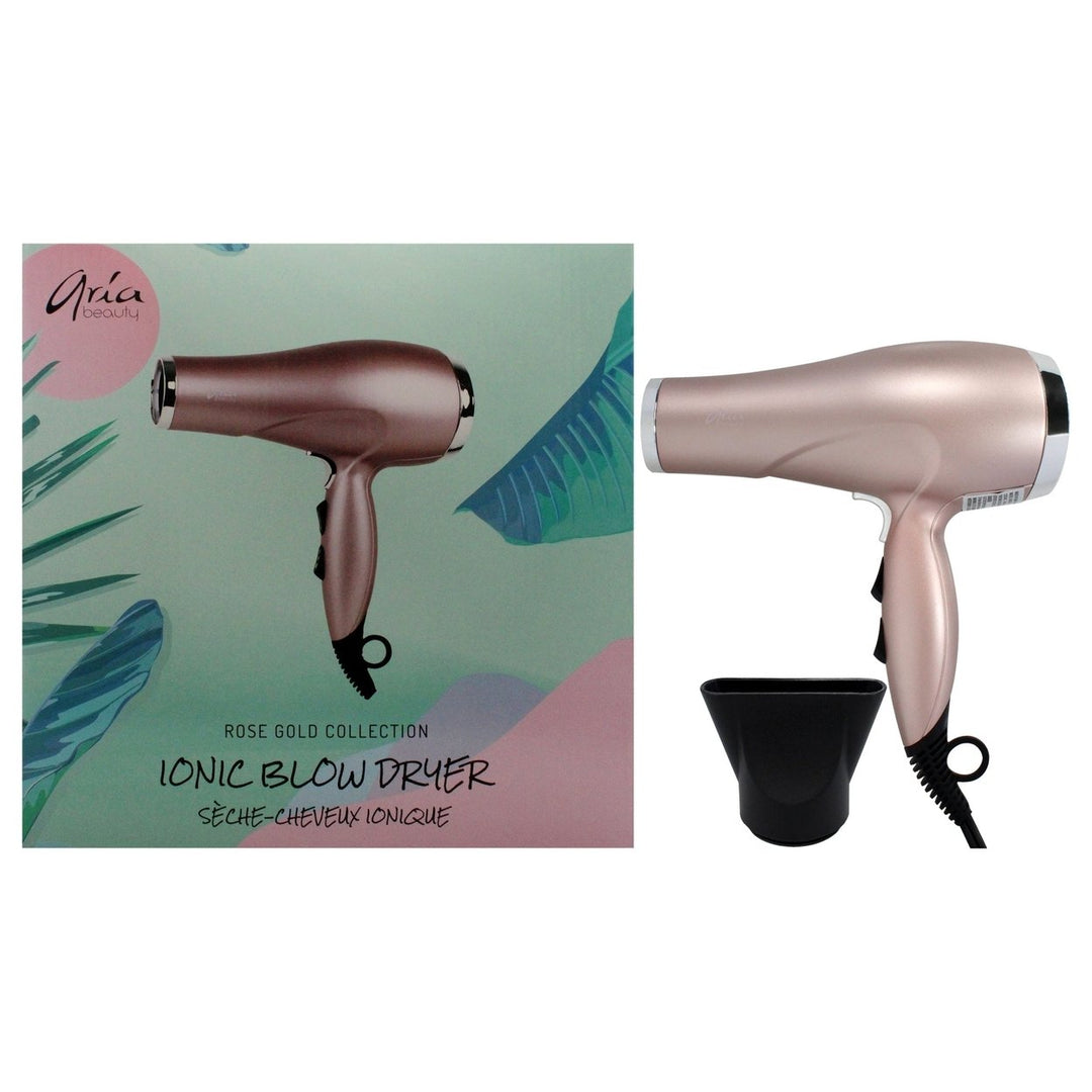 Aria Beauty Iconic Blow Dryer - Rose Gold by Aria Beauty for Women - 1 Pc Hair Dryer Image 1