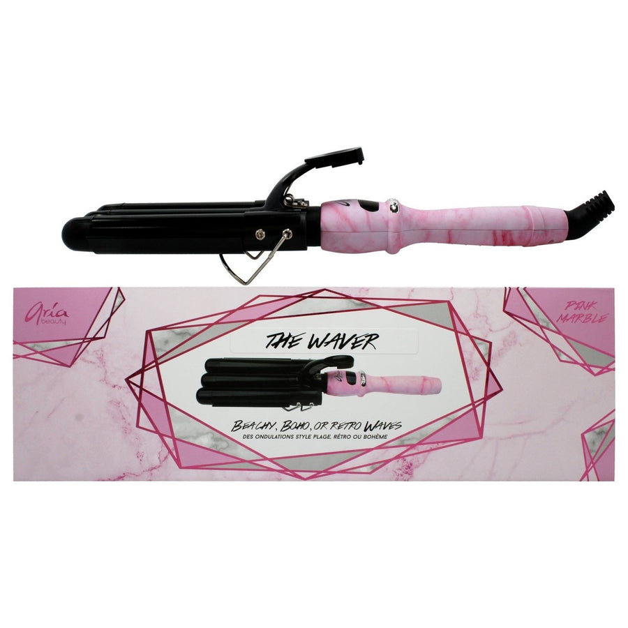 Aria Beauty The Waver - Pink Marble by Aria Beauty for Women - 25 mm Waver Image 1