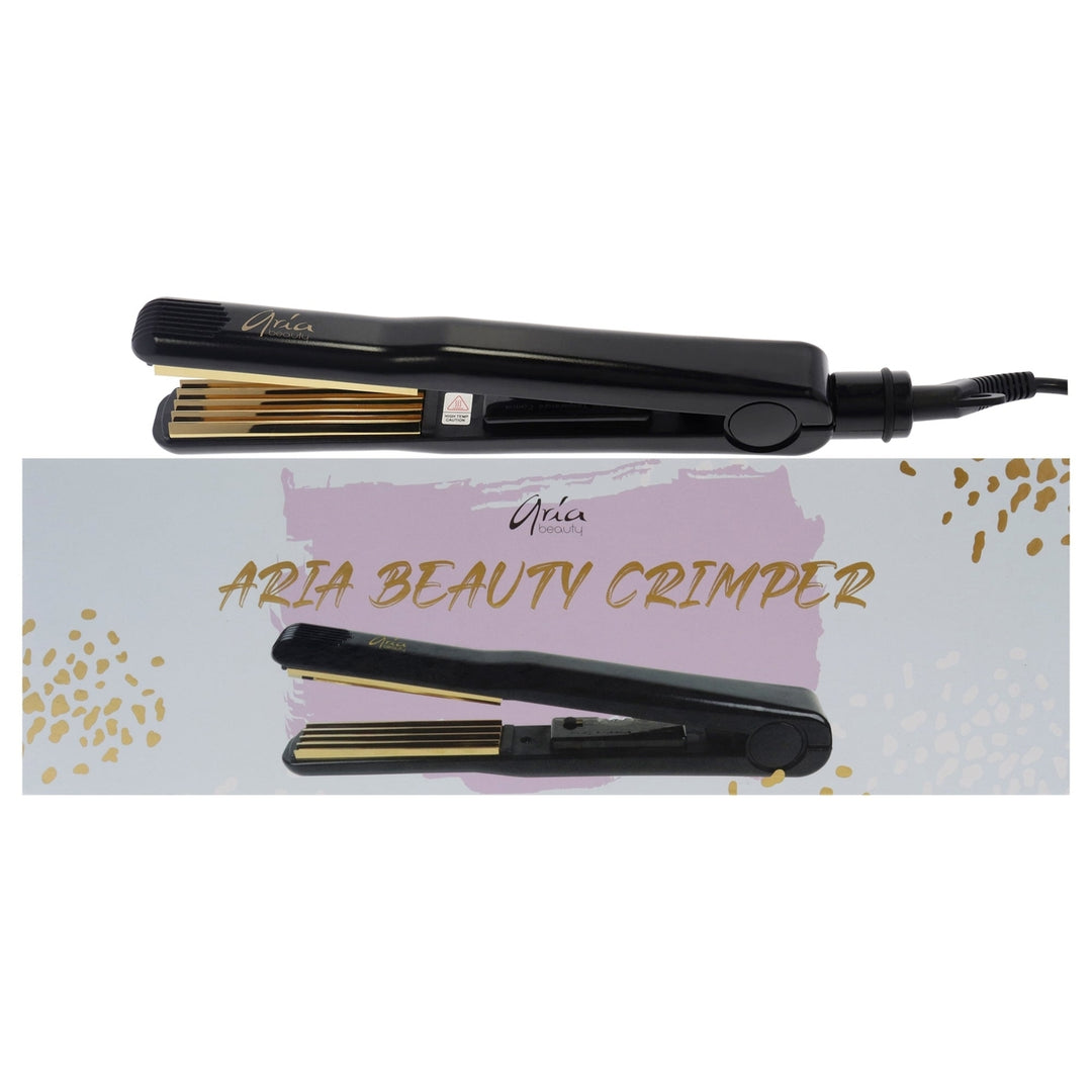 Aria Beauty Titanium Texturing Crimper by Aria Beauty for Women - 1 Pc Crimper Image 1