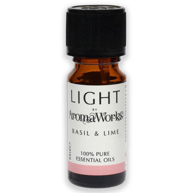 Aromaworks Light Essential Oil - Basil and Lime by Aromaworks for Unisex - 0.33 oz Oil Image 1