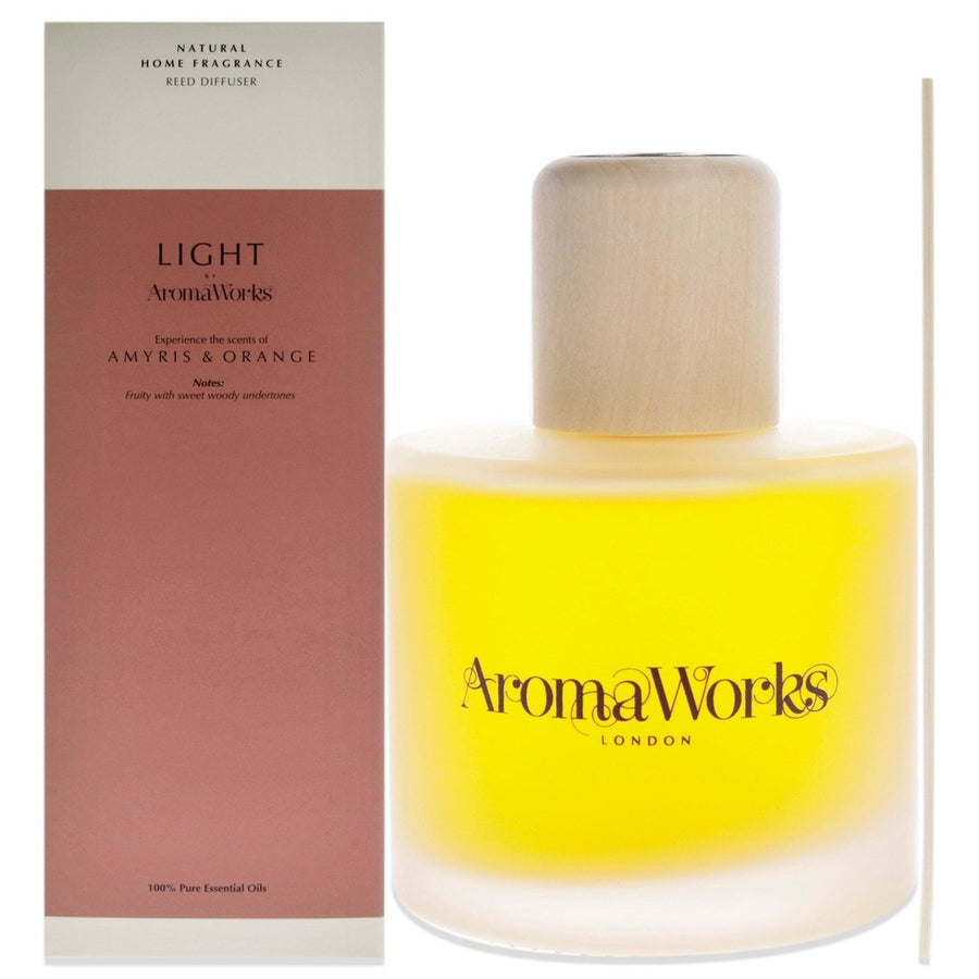 Aromaworks Light Range Reed Diffuser - Amyris and Orange by Aromaworks for Unisex - 6.76 oz Reed Diffuser Image 1