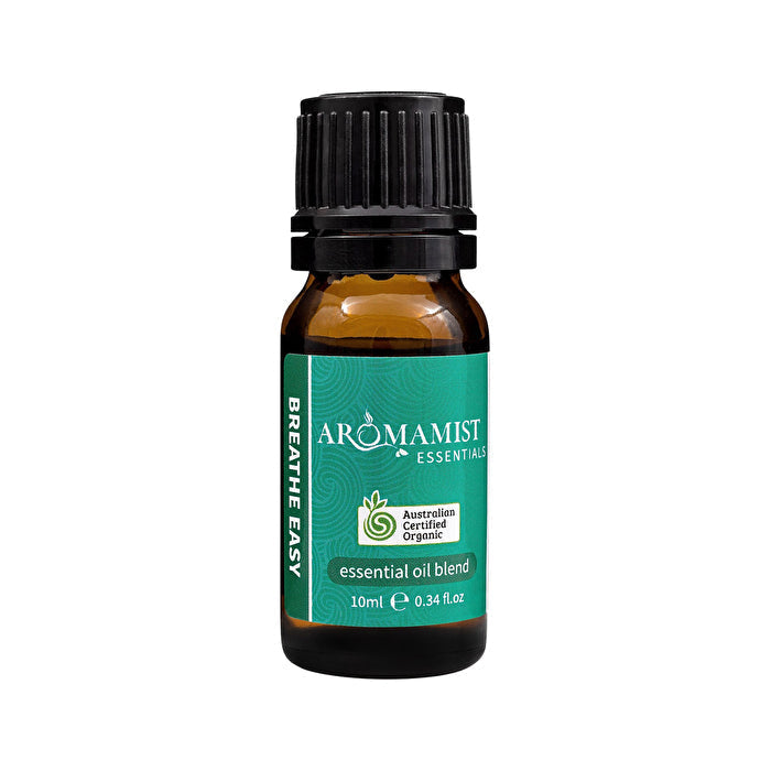 Aromamist Essentials Organic Essential Oil Blend Breathe Easy 10ml Image 1