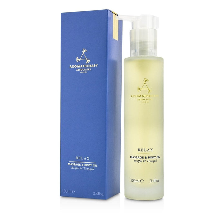 Aromatherapy Associates Relax - Massage and Body Oil 100ml/3.4oz Image 1