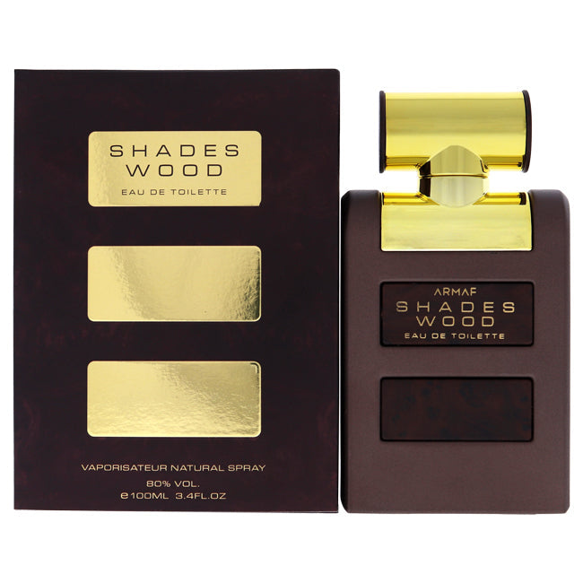 Armaf Shades Wood by Armaf for Men - 3.4 oz EDT Spray Image 1