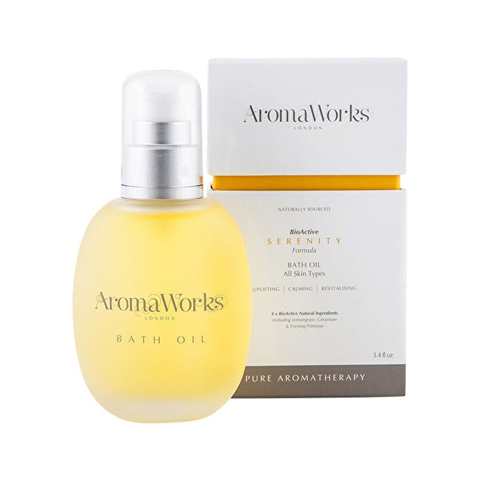 AromaWorks Bath Oil Bioactive Serenity Formula 100ml Image 1