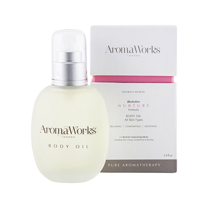 AromaWorks Body Oil Bioactive Nurture Formula 100ml Image 1