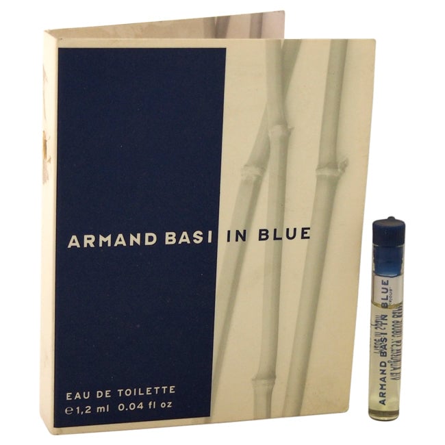 Armand Basi Armand Basi In Blue by Armand Basi for Men - 1.2 ml EDT Spray Vial (Mini) Image 1