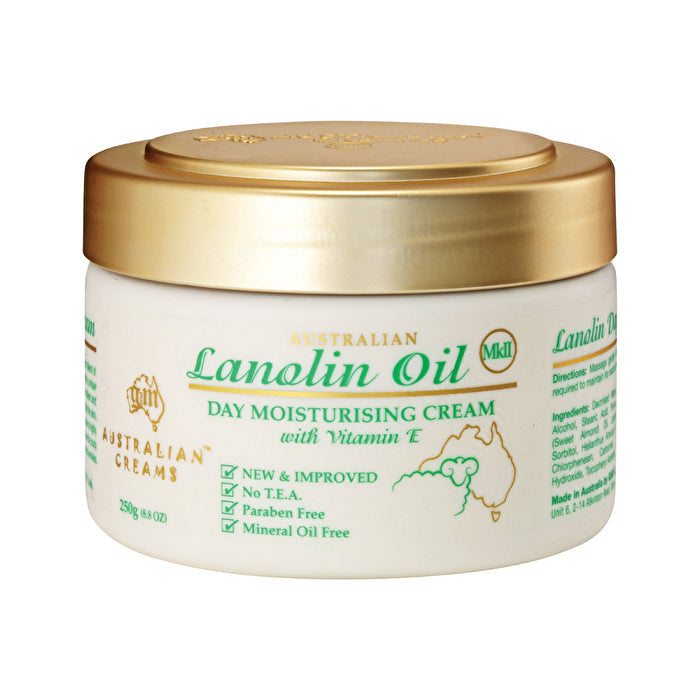 Australian Creams Mk Ii Australian Creams MkII Lanolin Oil Day Moisturising Cream with Vitamin E 250g Image 1