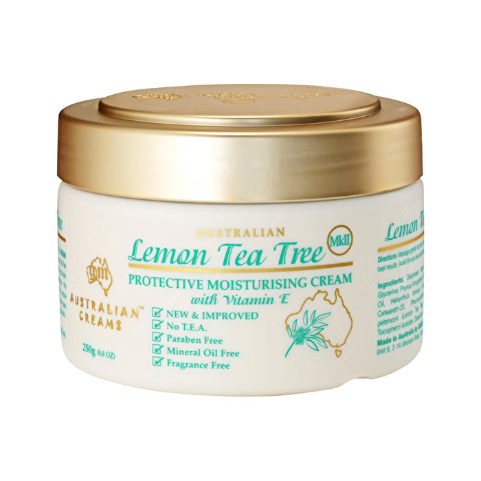 Australian Creams Mk Ii Australian Creams MkII Lemon Tea Tree Protective Moisturising Cream with Vitamin E 250g Image 1