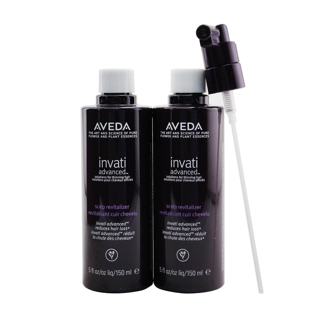 Aveda Invati Advanced Scalp Revitalizer - Solutions For Thinning Hair (2 Refills + Pump) 2x150ml Image 1