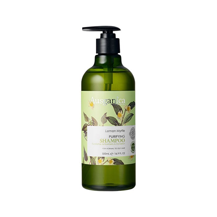 Ausganica Lemon Myrtle Purifying Shampoo 500ml Image 1