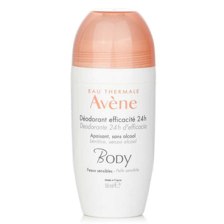 Avene Body Deodorant Efficacite 24H Roll-On 50ml Image 1