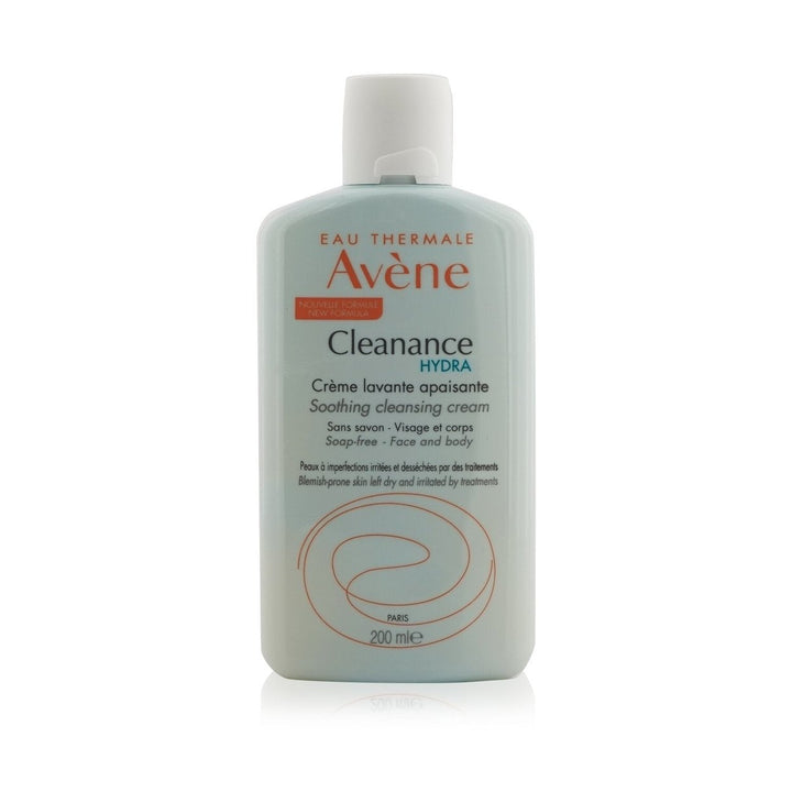 Avene Cleanance HYDRA Soothing Cleansing Cream - For Blemish-Prone Skin Left Dry and Irritated by Treatments 200ml/6.7oz Image 1