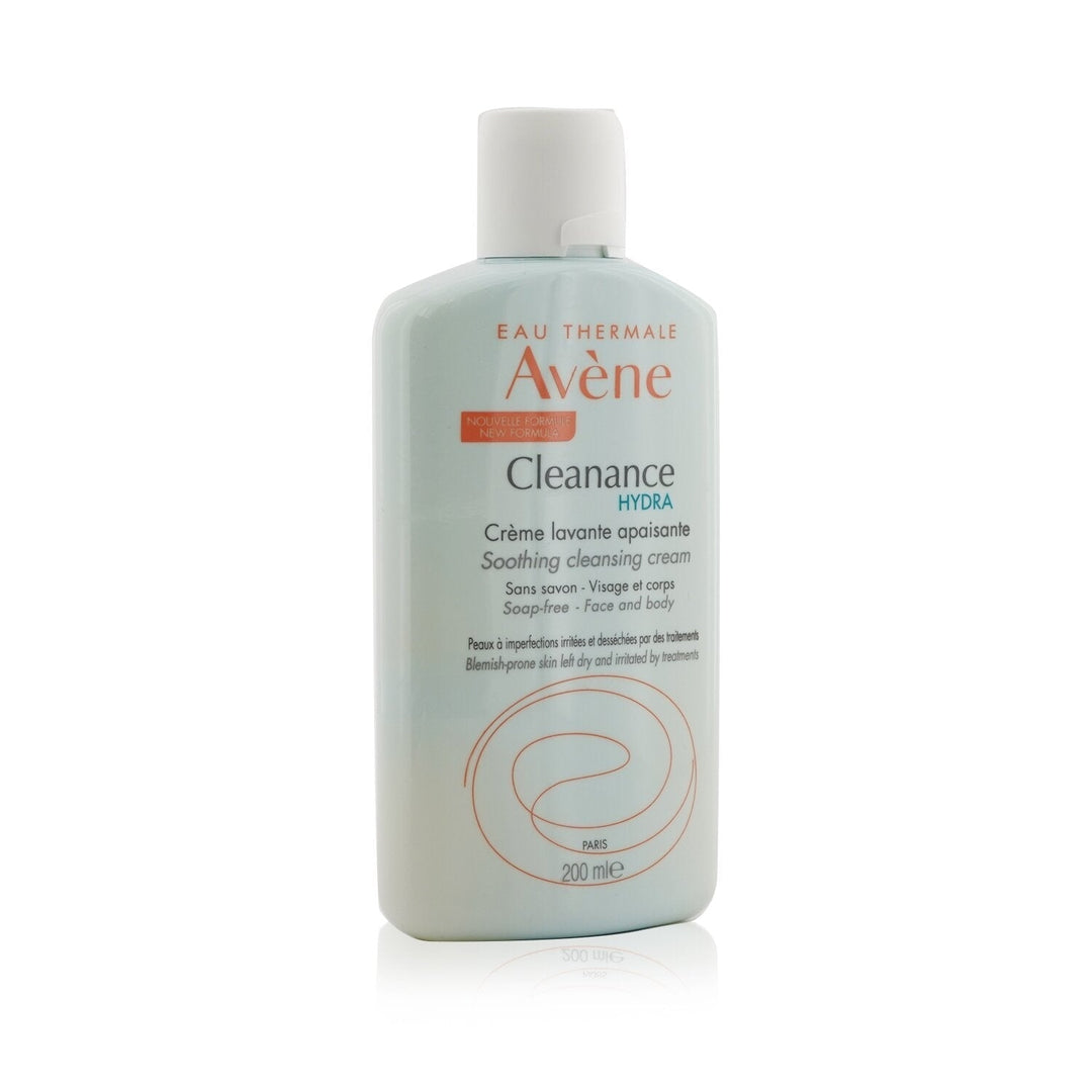 Avene Cleanance HYDRA Soothing Cleansing Cream - For Blemish-Prone Skin Left Dry and Irritated by Treatments 200ml/6.7oz Image 2