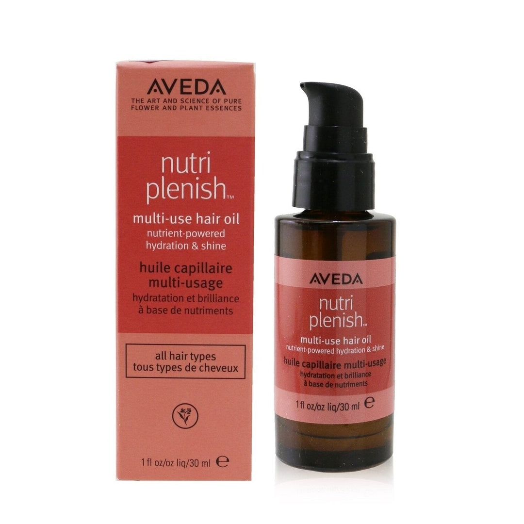 Aveda Nutriplenish Multi-Use Hair Oil (All Hair Types) 30ml/1oz Image 2