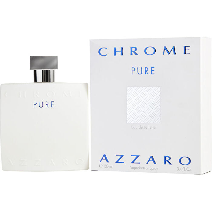 Azzaro Chrome Pure Eau De Toilette Spray 100ml/3.4oz Image 1