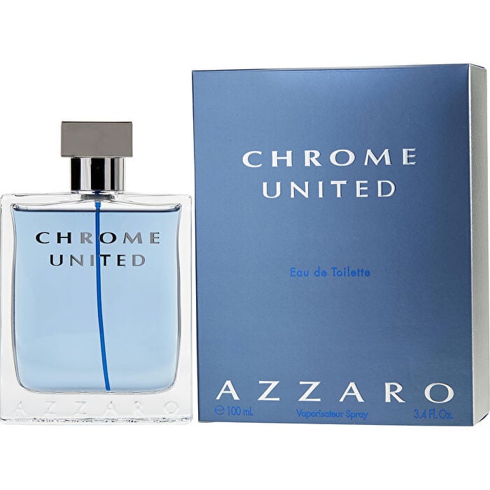 Azzaro Chrome United Eau De Toilette Spray 100ml/3.4oz Image 1