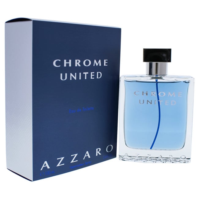 Azzaro Chrome United by Azzaro for Men - 3.4 oz EDT Spray Image 1