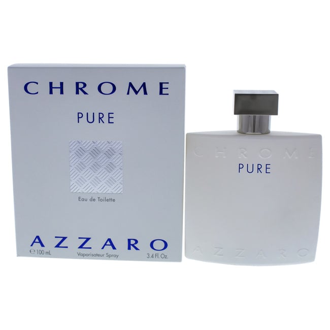 Azzaro Chrome Pure by Azzaro for Men - 3.4 oz EDT Spray Image 1