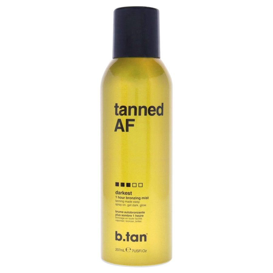 B.Tan Tanned AF Darkest Self Tan Bronzing Mist by B.Tan for Unisex - 7 oz Bronzer Image 1