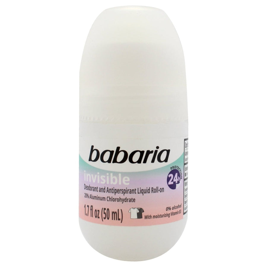 Babaria Invisible 24H Protection Deodorant and Antiperpirant by Babaria for Women - 1.7 oz Deodorant Roll-On Image 1