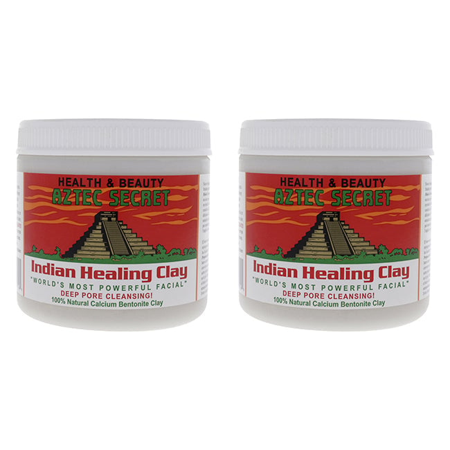 Aztec Secret Indian Healing Clay by Aztec Secret for Unisex - 1 lb Clay - Pack of 2 Image 1