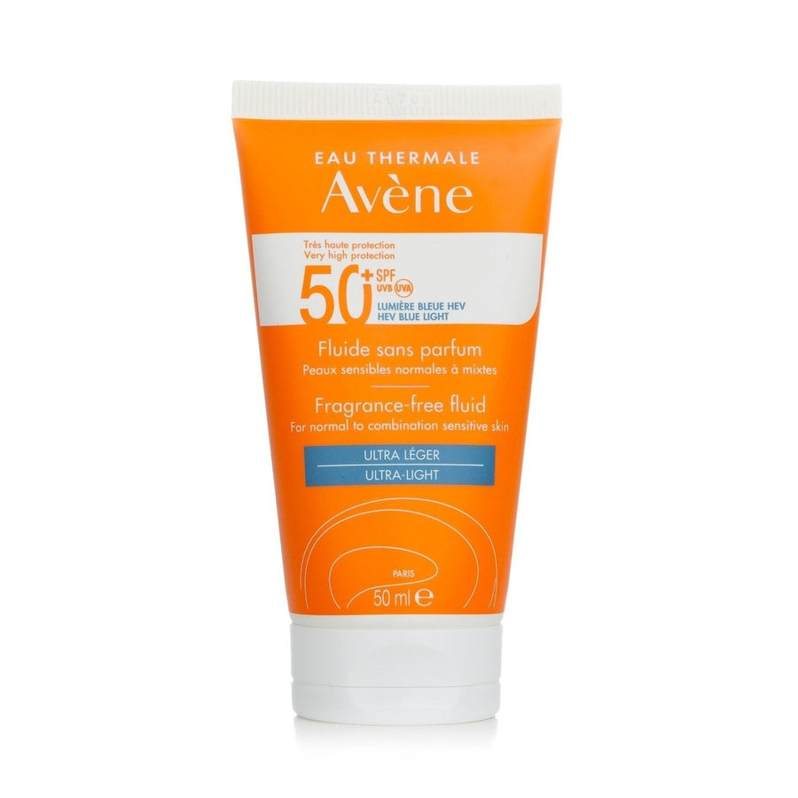 Avene Very High Protection Fragrance-Free Fluid SPF50+ - For Normal to Combination Sensitive Skin 50ml/1.7oz Image 1