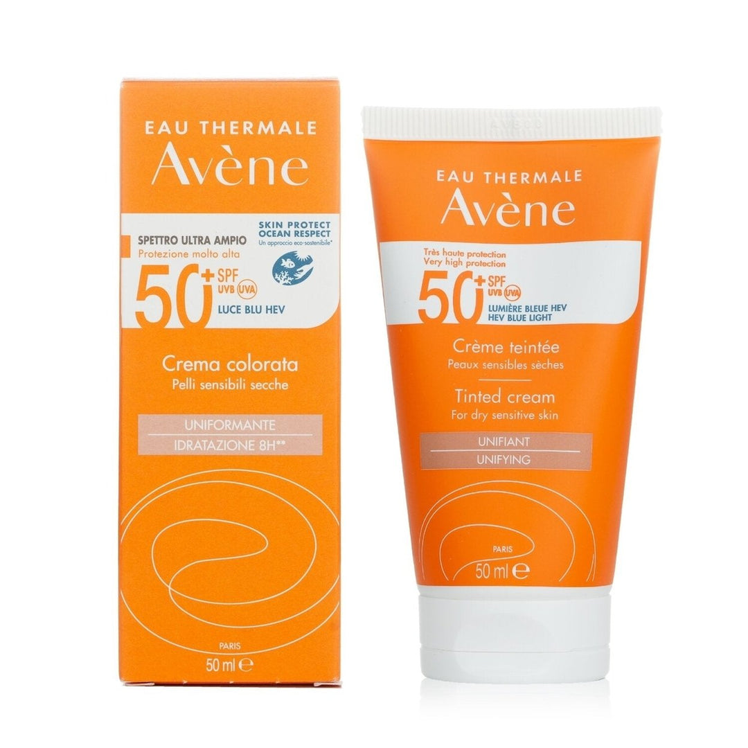 Avene Very High Protection Tinted Cream SPF50+ - For Dry Sensitive Skin 50ml/1.7oz Image 2