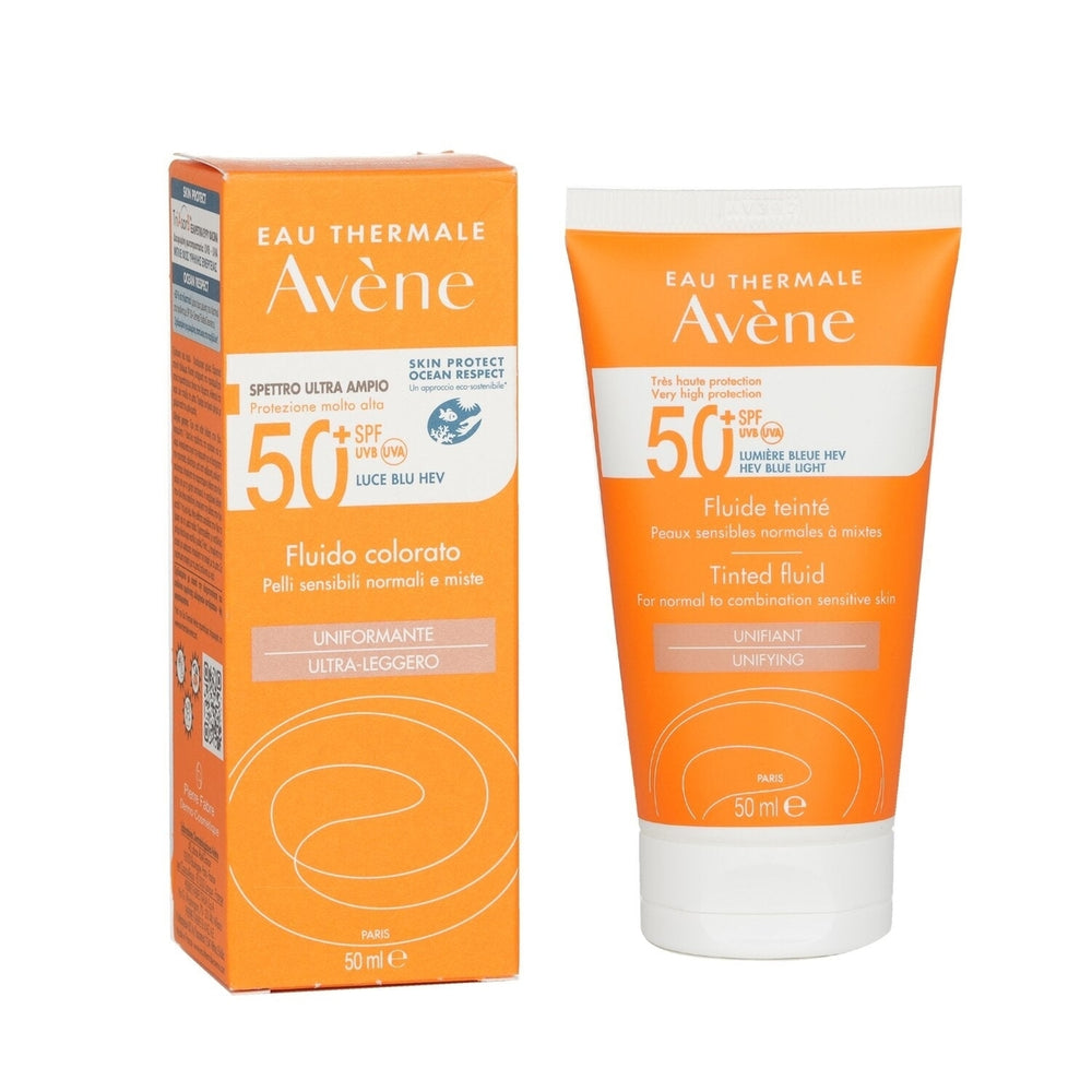 Avene Very High Protection Tinted Fluid SPF50+ - For Normal to Combination Sensitive Skin 50ml/1.7oz Image 2