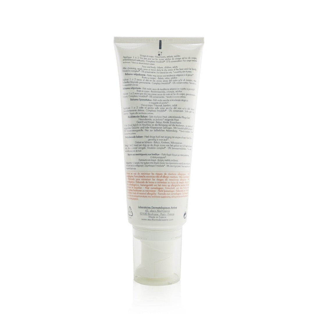 Avene XeraCalm A.D Lipid-Replenishing Balm - For Very Dry Skin Prone to Atopic Dermatitis or Itching 200ml/6.76oz Image 3