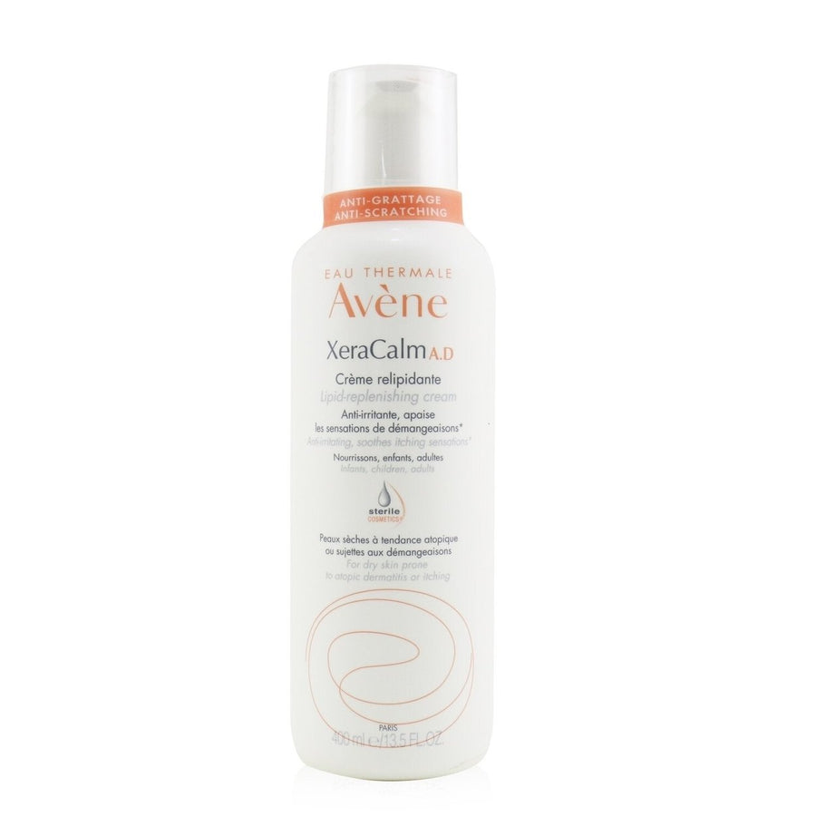 Avene XeraCalm A.D Lipid-Replenishing Cream - For Dry Skin Prone to Atopic Dermatitis or Itching 400ml/13.5oz Image 1