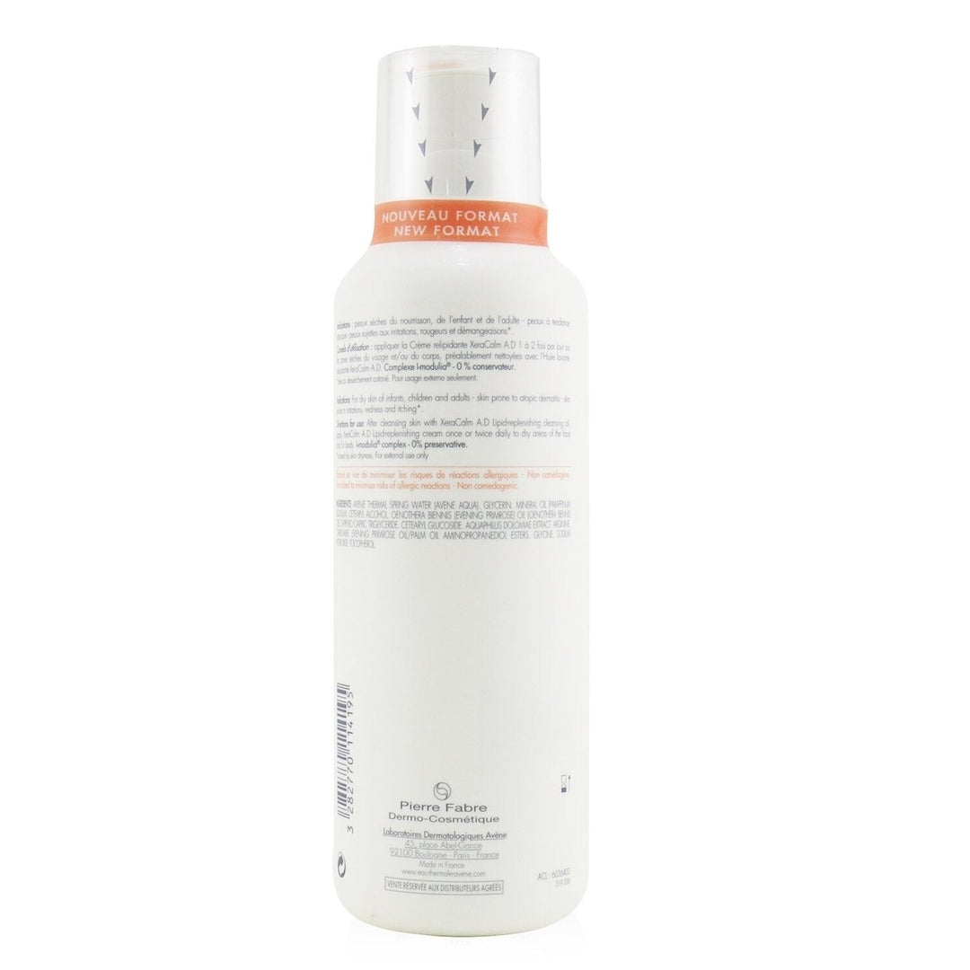 Avene XeraCalm A.D Lipid-Replenishing Cream - For Dry Skin Prone to Atopic Dermatitis or Itching 400ml/13.5oz Image 3