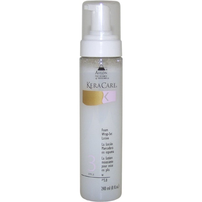 Avlon KeraCare Foam Wrap-Set Lotion by Avlon for Unisex - 8 oz Lotion Image 1