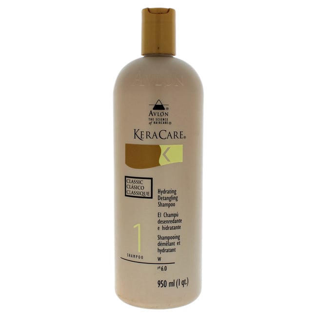 Avlon KeraCare Hydrating Detangling Shampoo by Avlon for Unisex - 32 oz Shampoo Image 1