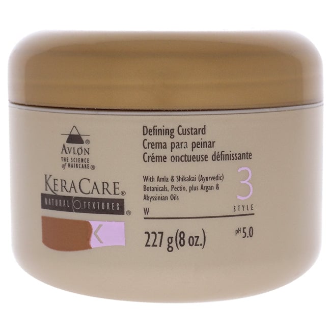 Avlon KeraCare Natural Defining Custard Cream by Avlon for Unisex - 8 oz Cream Image 1