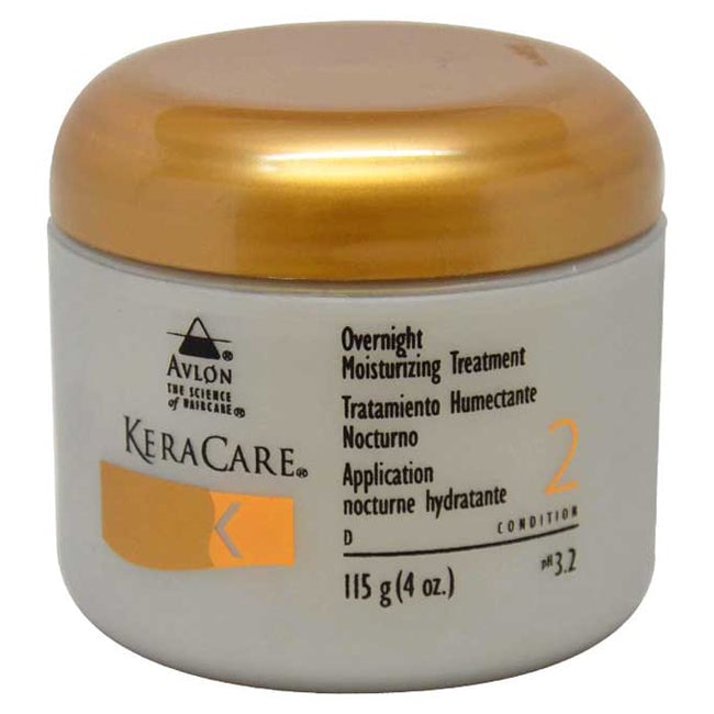 Avlon KeraCare Overnight Moisturizing Treatment by Avlon for Unisex - 4 oz Treatment Image 1